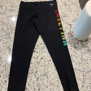 Victoria Secret yoga pants with bling- large